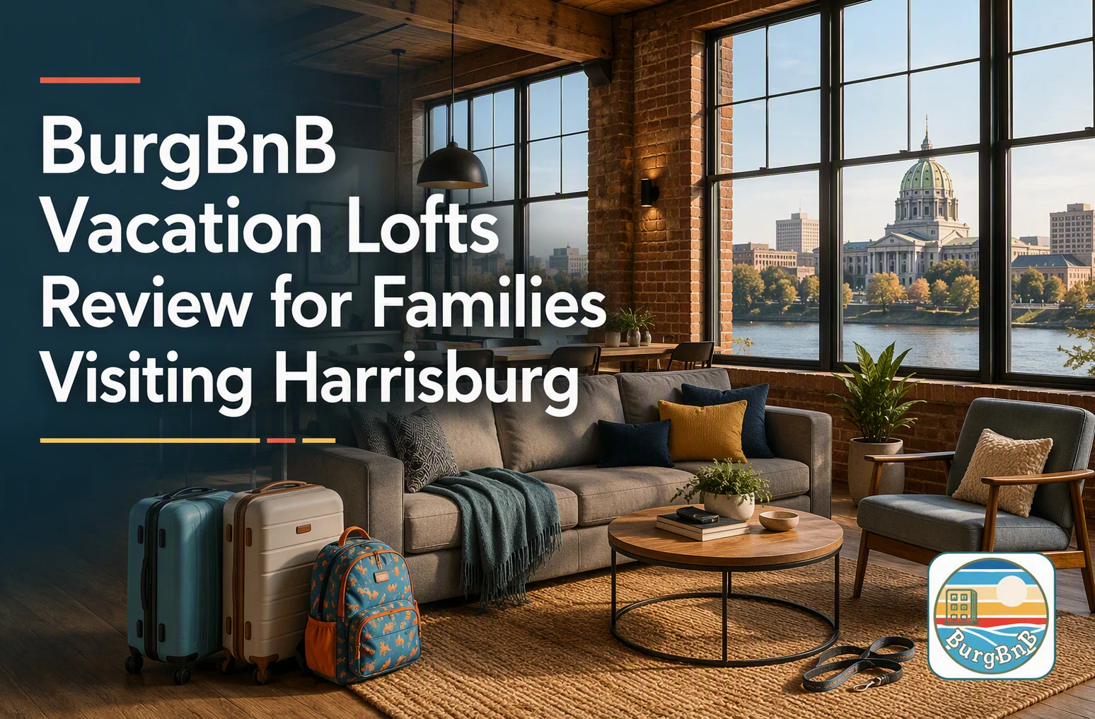 BurgBnB Vacation Lofts  Review for Families Visiting Harrisburg