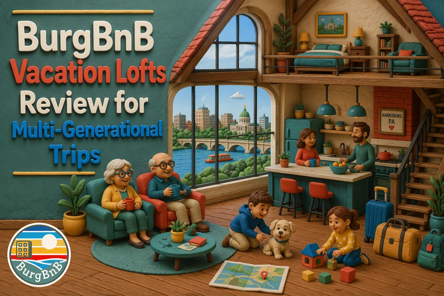 BurgBnB Vacation Lofts Review for Multi-Generational Trips