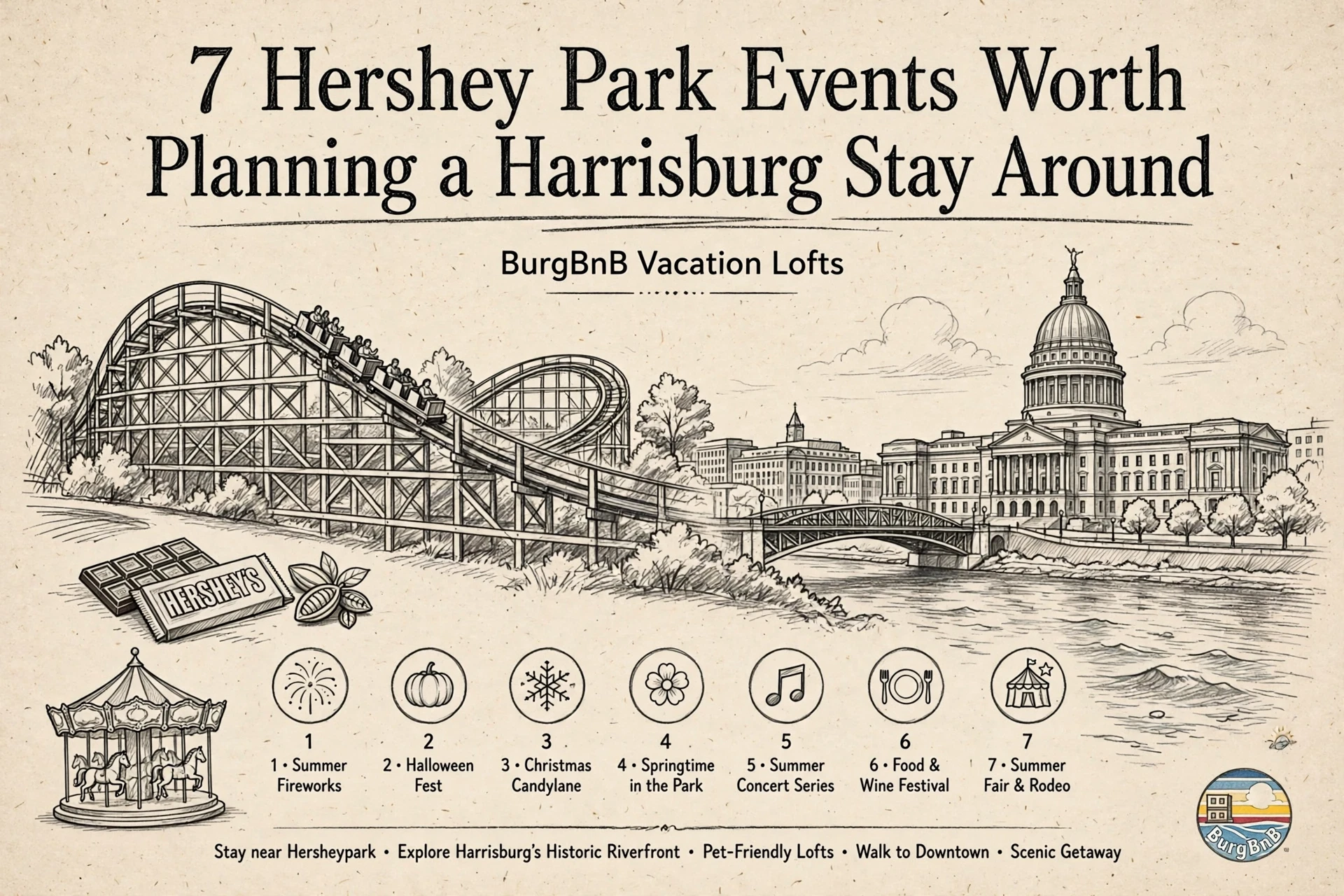 7 Hershey Park Events Worth Planning a Harrisburg Stay Around