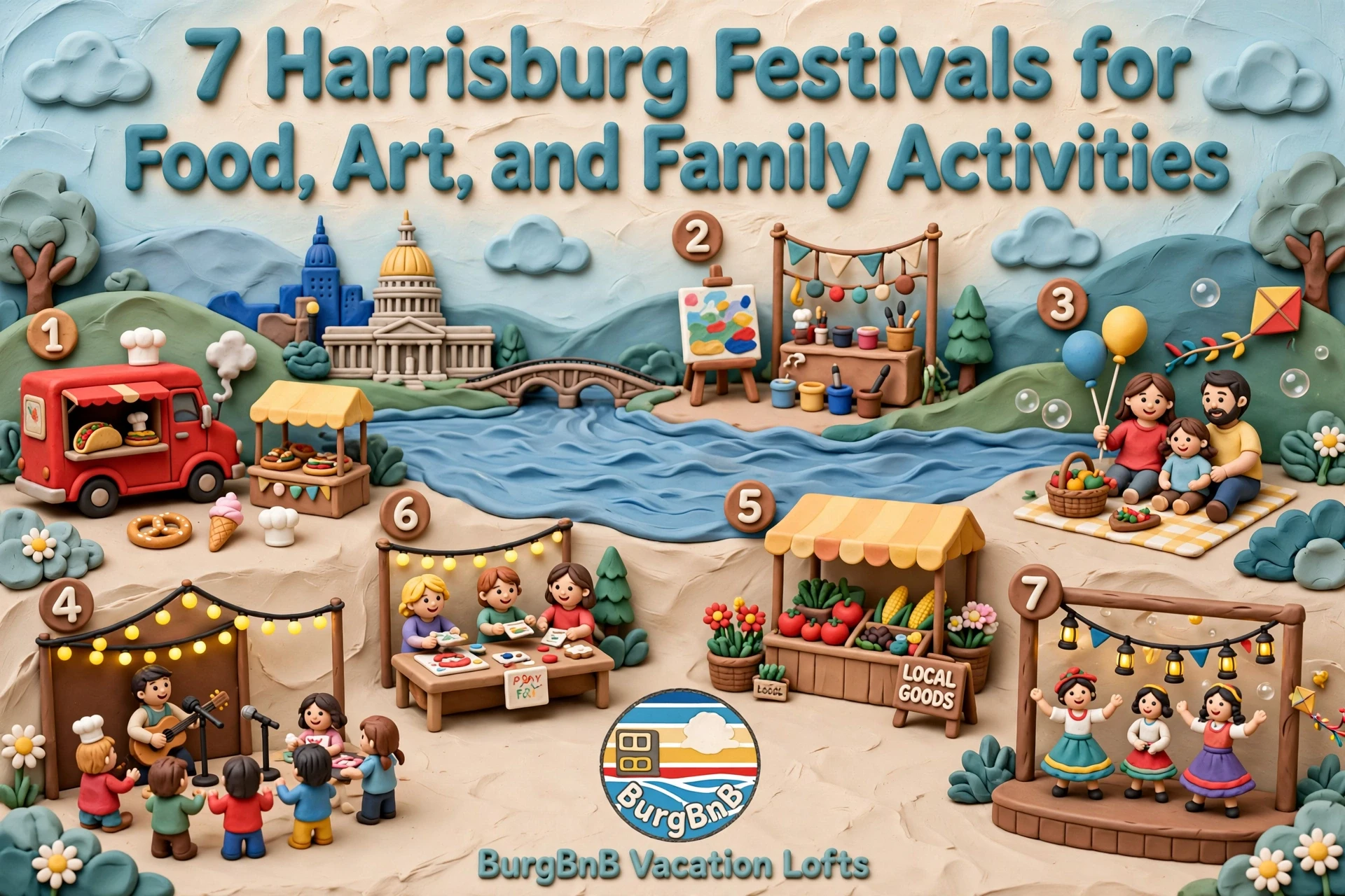 7 Harrisburg Festivals for Food, Art, and Family Activities