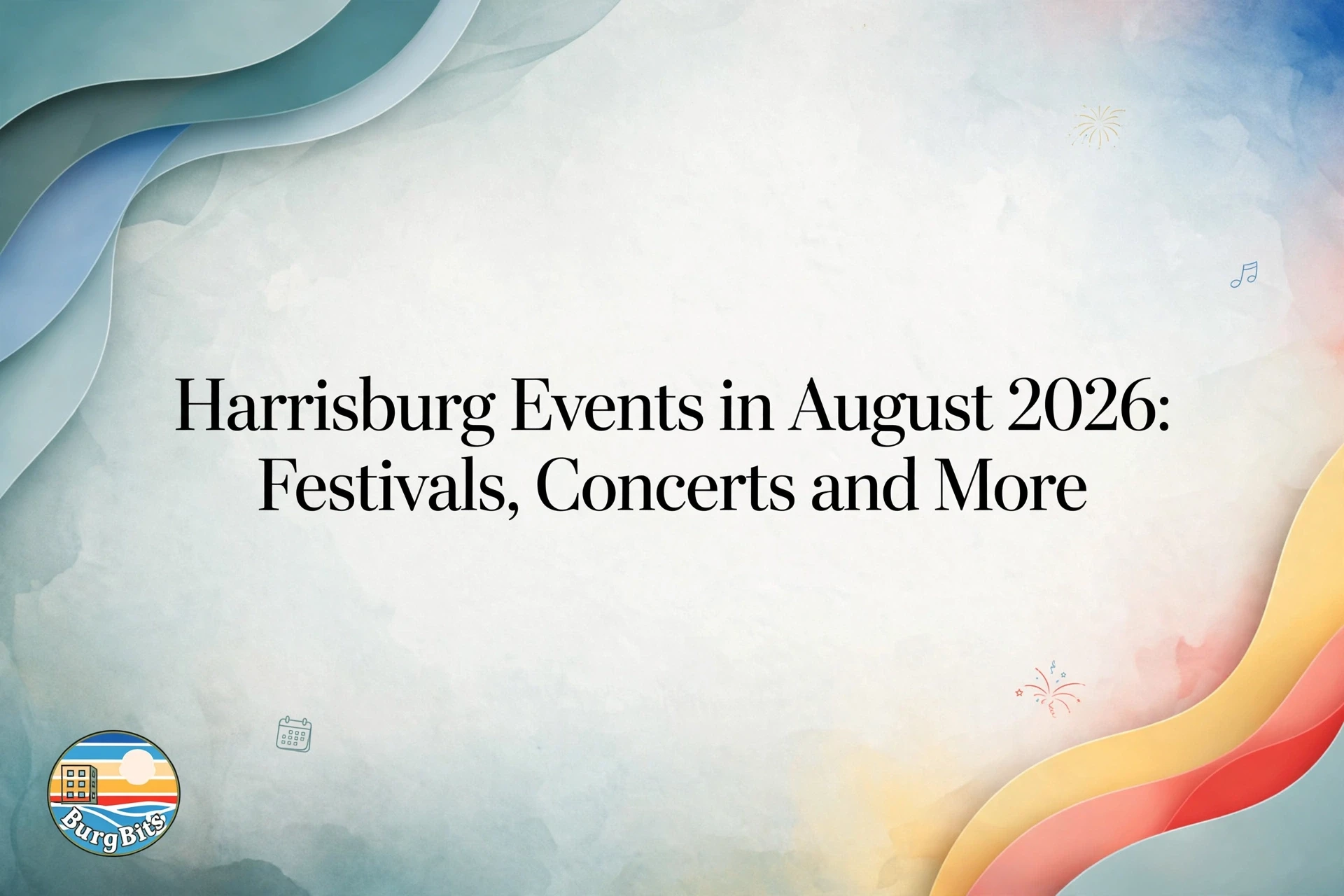 Harrisburg Events in August 2026: Festivals, Concerts and More