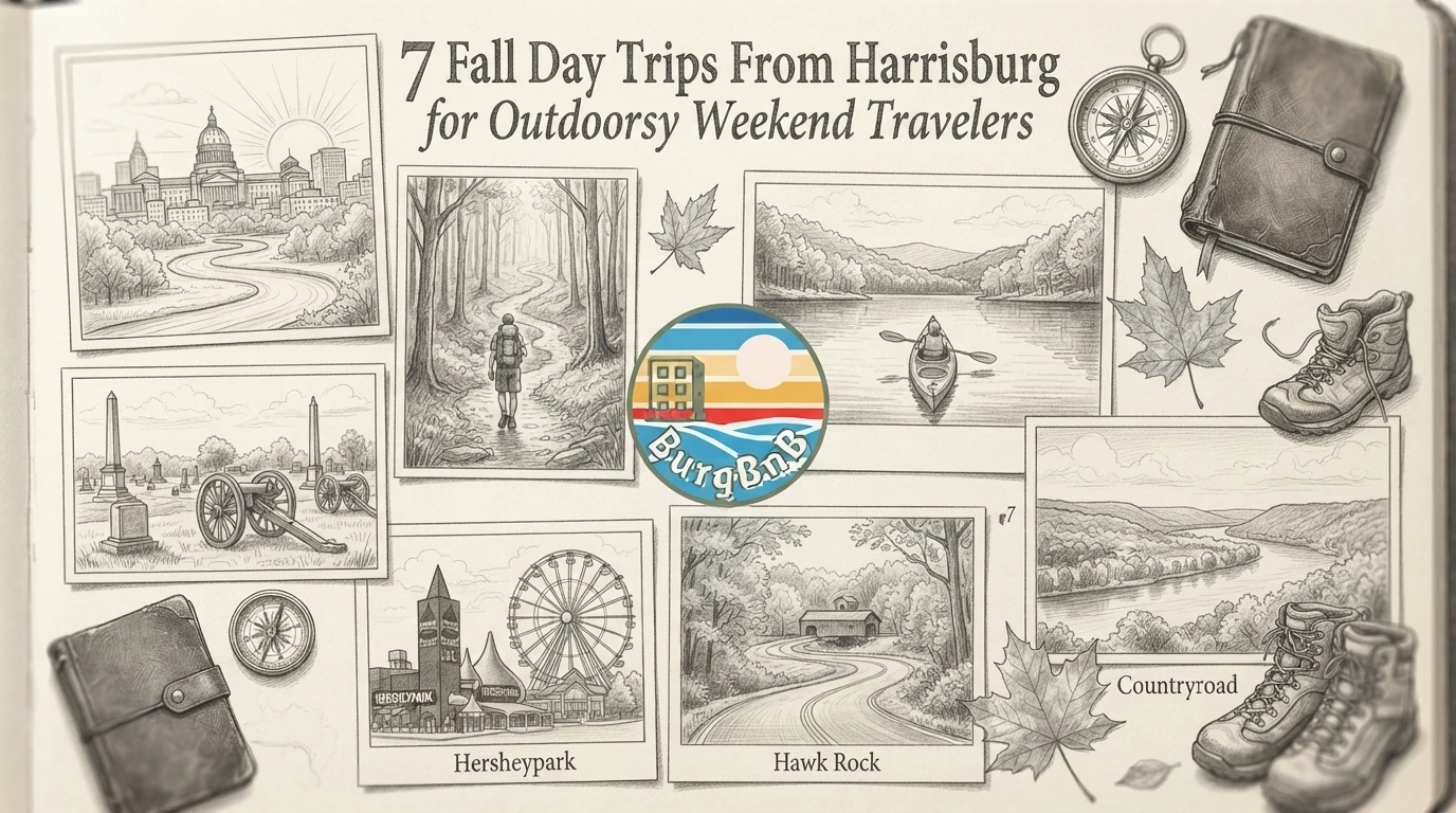 7 Fall Day Trips From Harrisburg for Outdoorsy Weekend Travelers