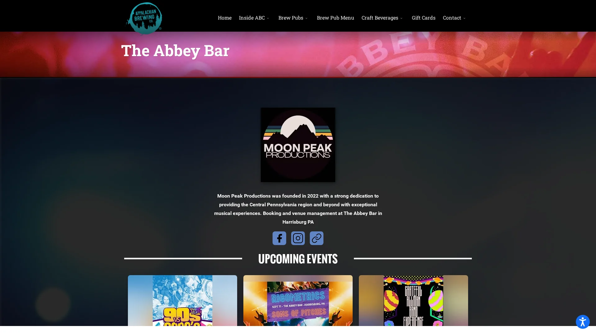 The Abbey Bar at Appalachian Brewing Company