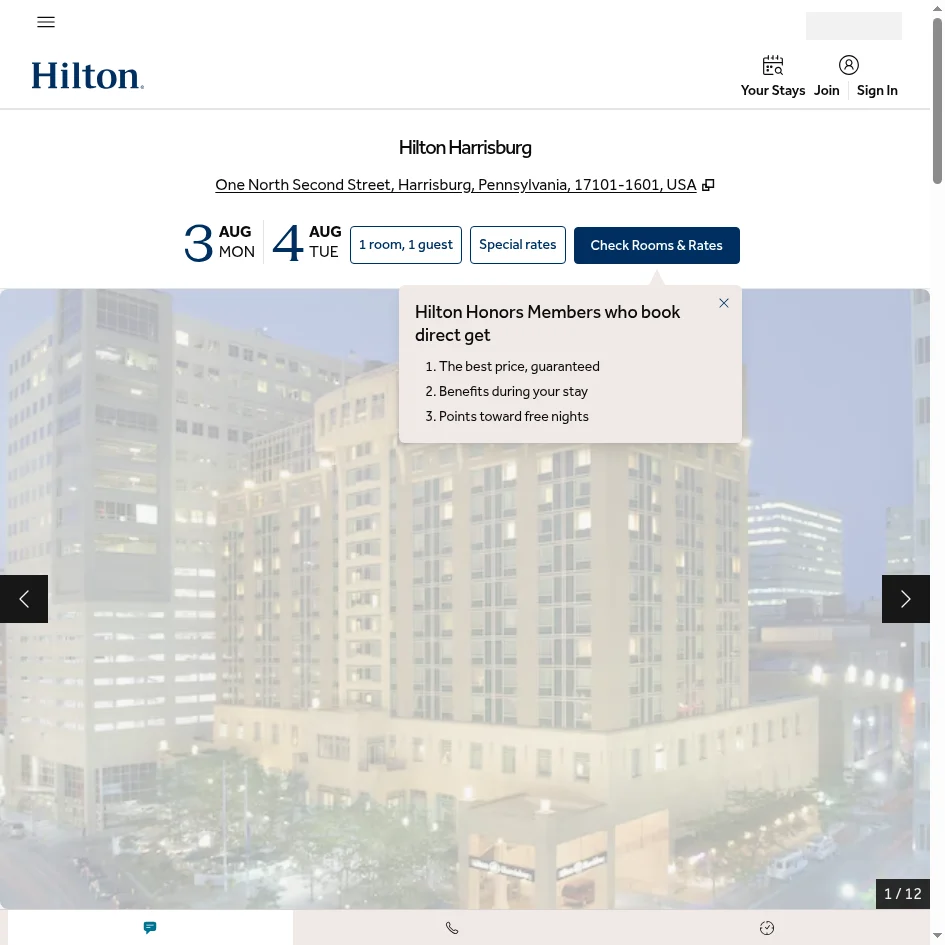 Hilton Harrisburg