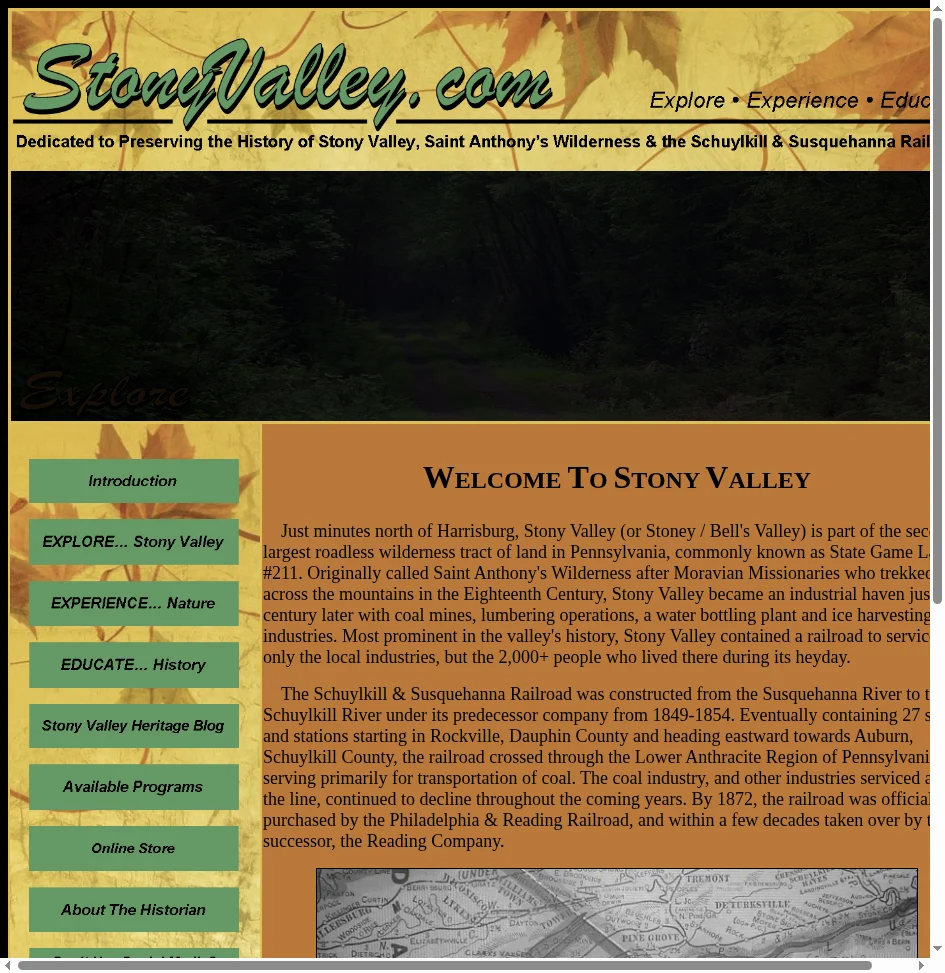 Stony Valley Rail Trail