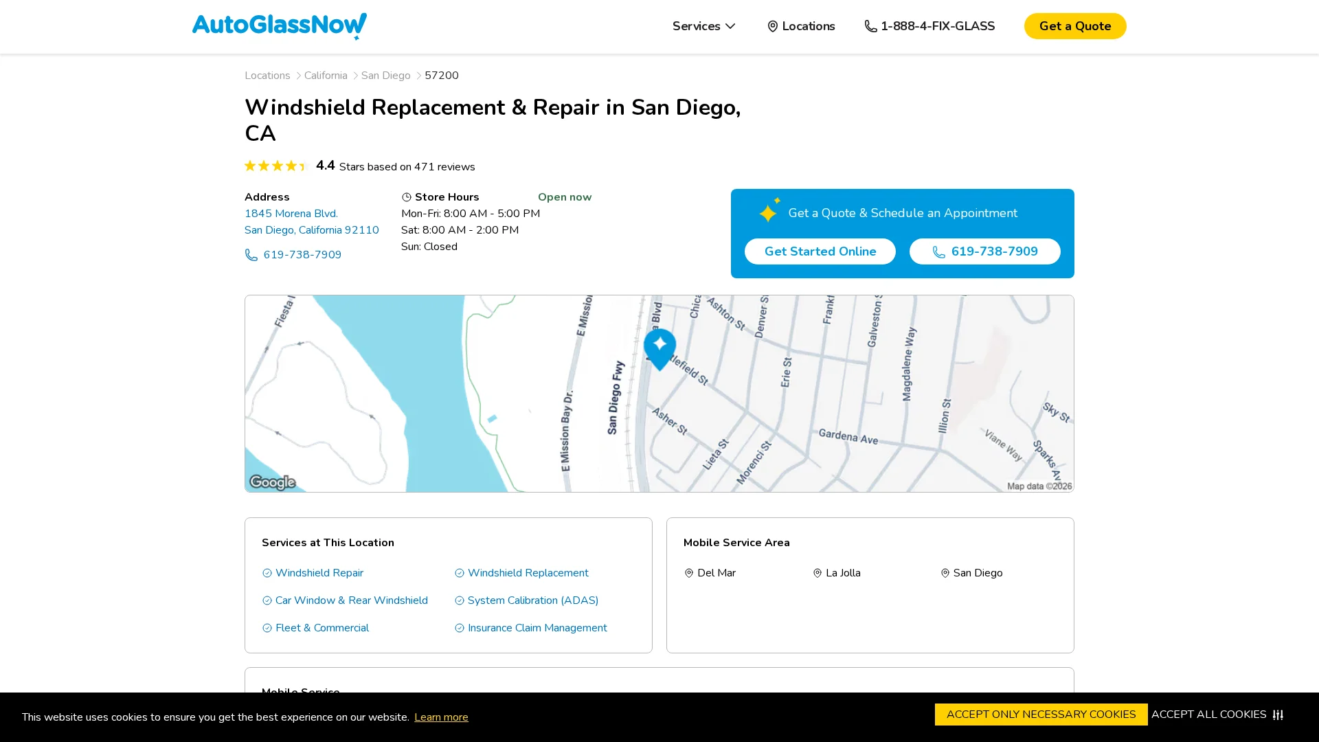 Auto Glass Now San Diego