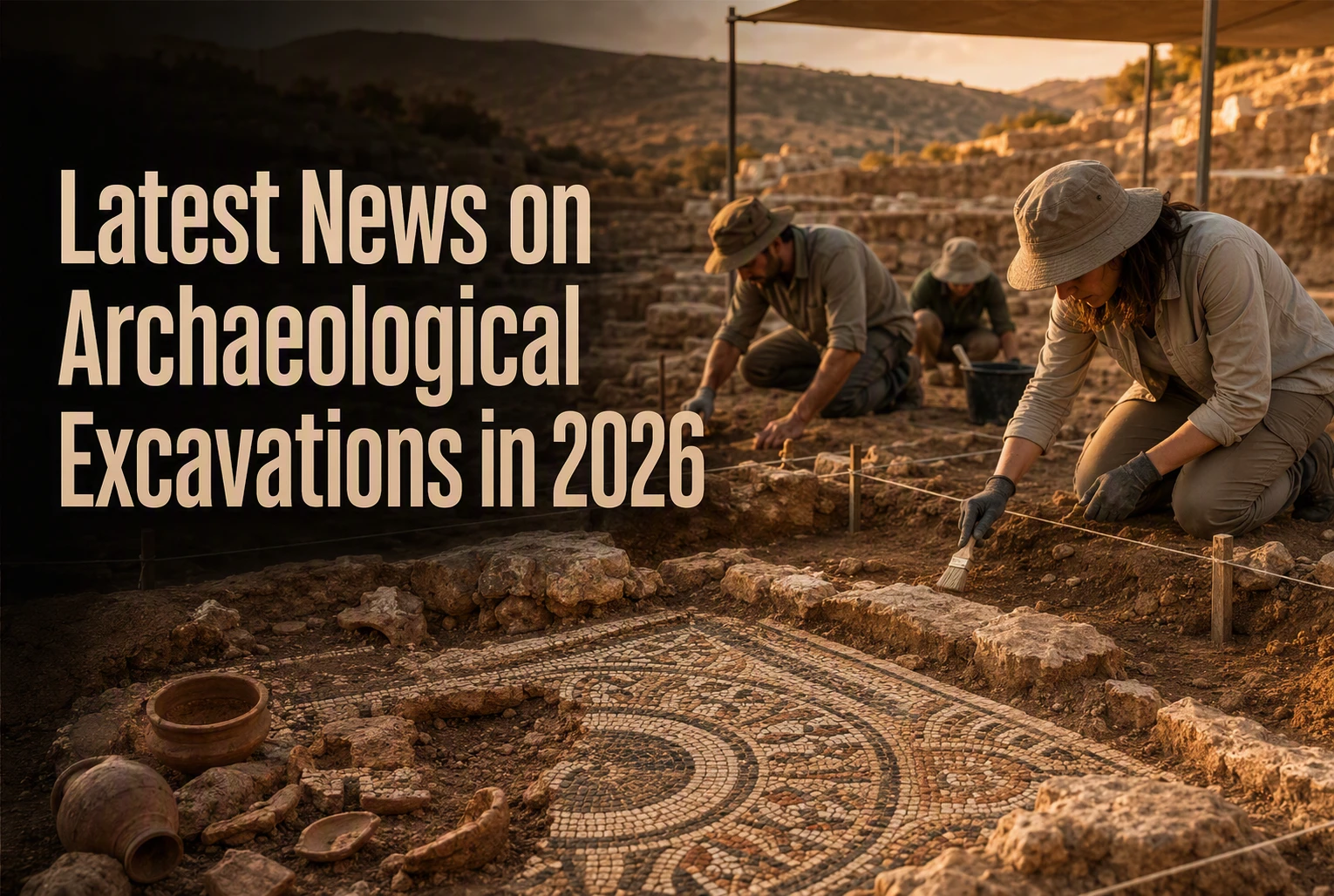 Neueste Nachrichten zu archäologischen Ausgrabungen im Jahr 2026