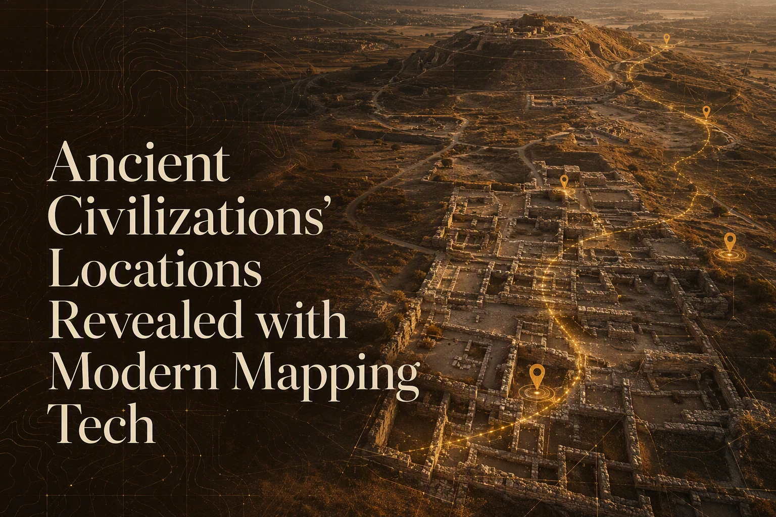 Ancient Civilizations’ Locations Revealed with Modern Mapping Tech