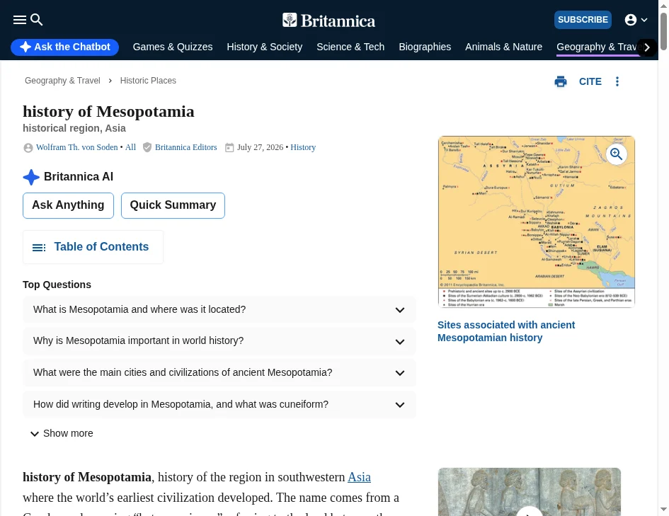Mesopotamia