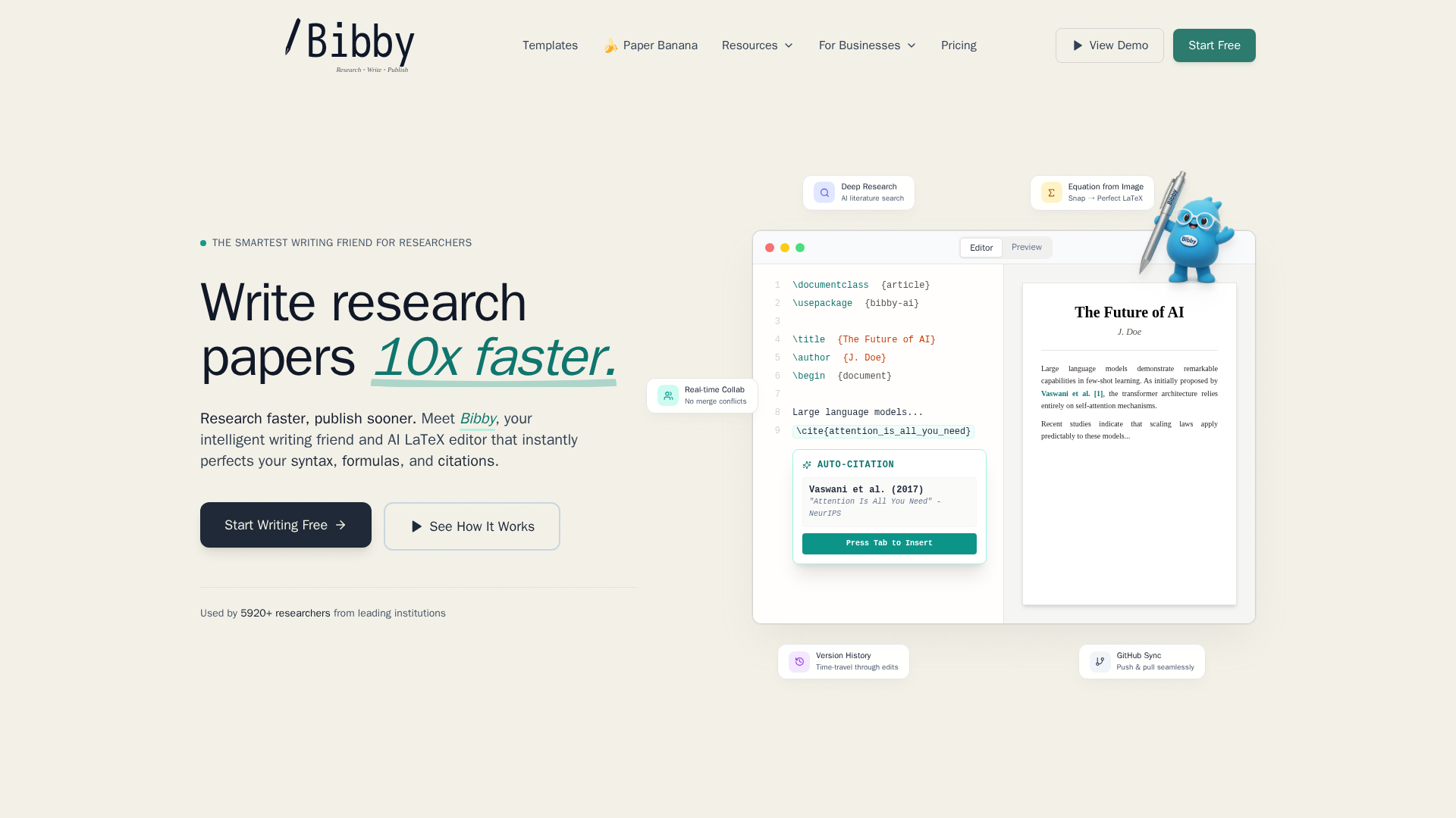 Homepage